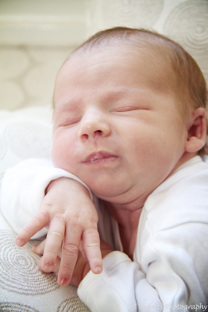 Sleeping baby - newborn portraits